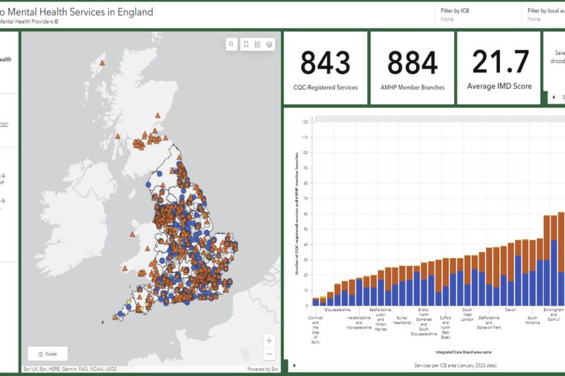 Who is Esri UK and how are they supporting health and social care?